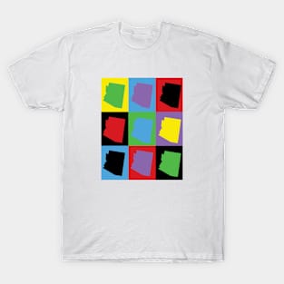 Arizona Pop Art Pattern T-Shirt